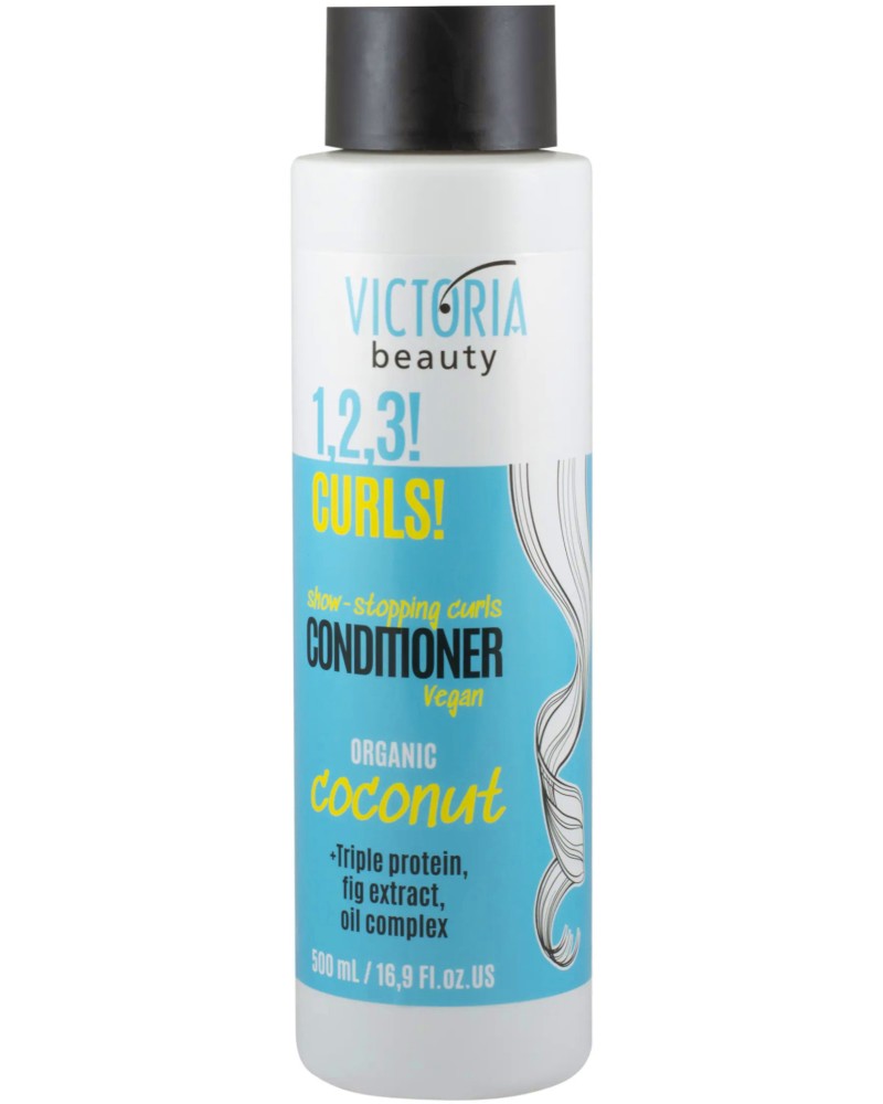 Victoria Beauty 1,2,3! CURLS! Conditioner -         1,2,3! CURLS!  - 