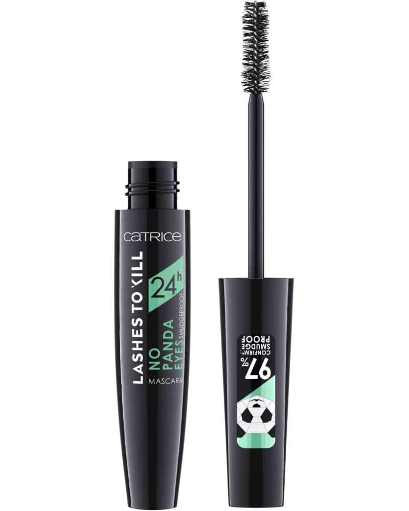 Catrice Lashes To Kill 24h No Panda Eyes Smudgeproof Mascara -       - 