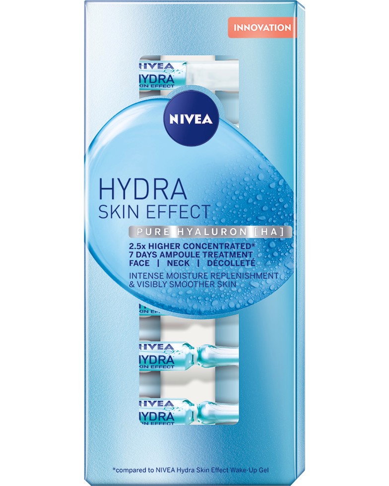 Nivea Hydra Skin Effect 7 Days Ampoules Treatment - 7         Hydra Skin Effect - 