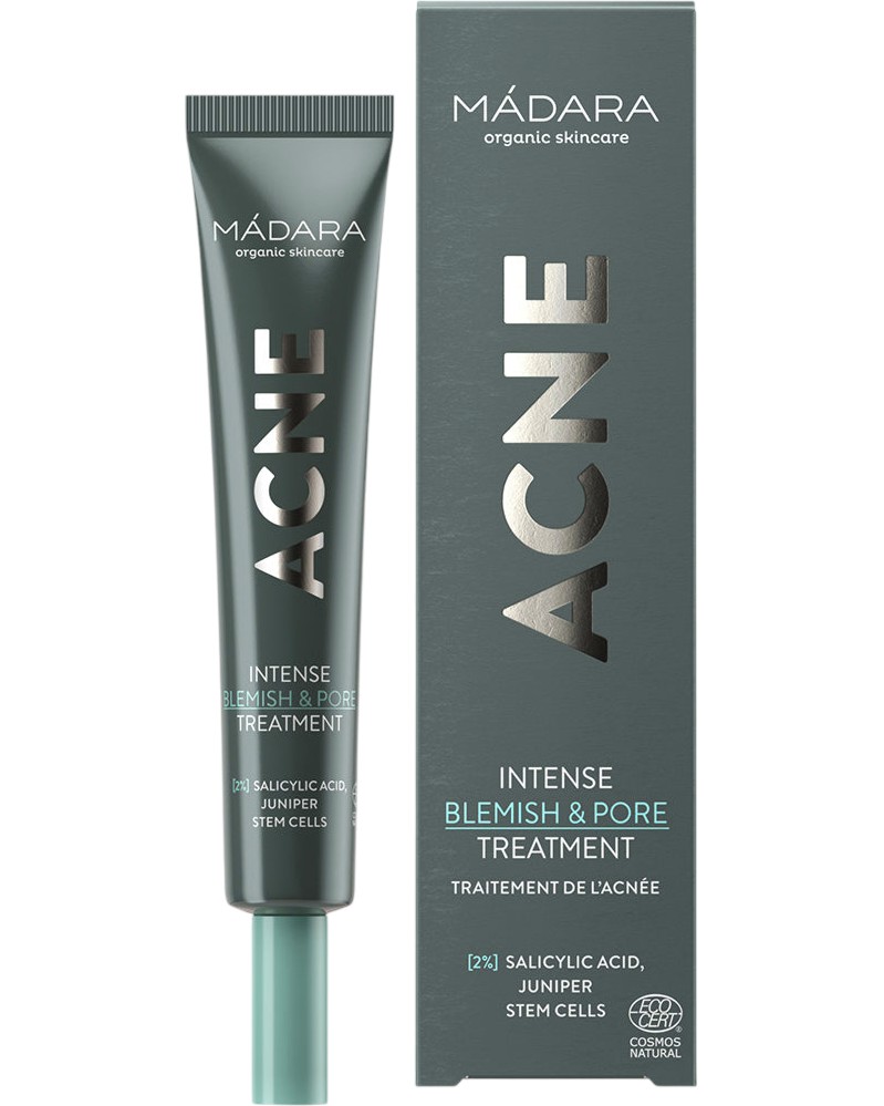 Madara Acne Intense Blemish & Pore Treatment -          - 