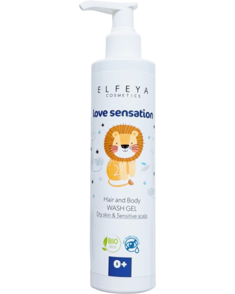 Elfeya Cosmetics Love Sensation Hair & Body Wash Gel -        -  