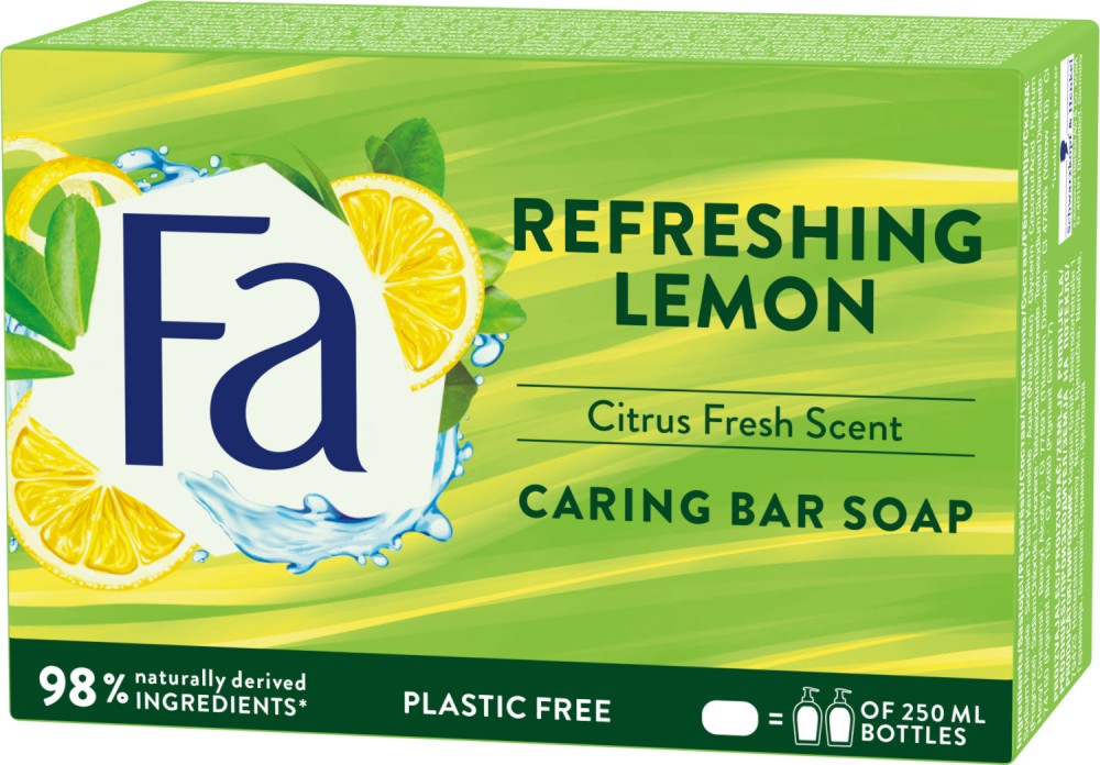 Fa Refreshing Lemon Caring Bar Soap -       - 