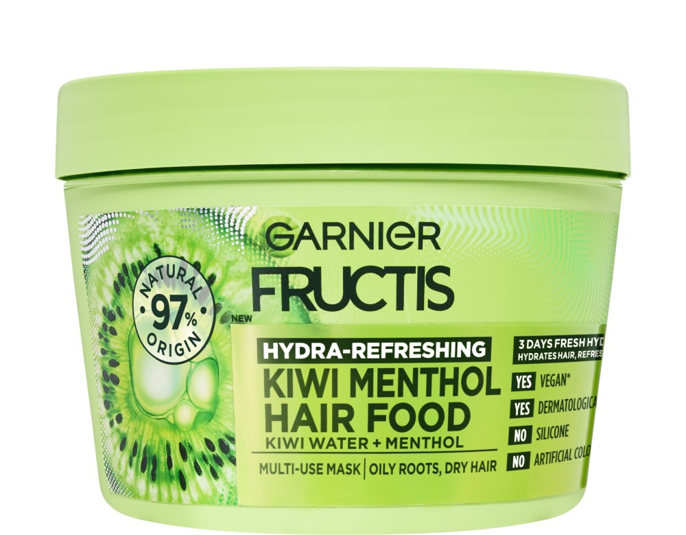 Garnier Fructis Hair Food Kiwi Menthol Mask - ����������� � ���������� ����� �� ���� � ���� � ������ �� ������� Hair Food - �����