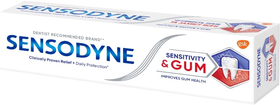 Sensodyne Sensitivity & Gum Toothpaste - Паста за чувствителни зъби и проблеми с венците - паста за зъби