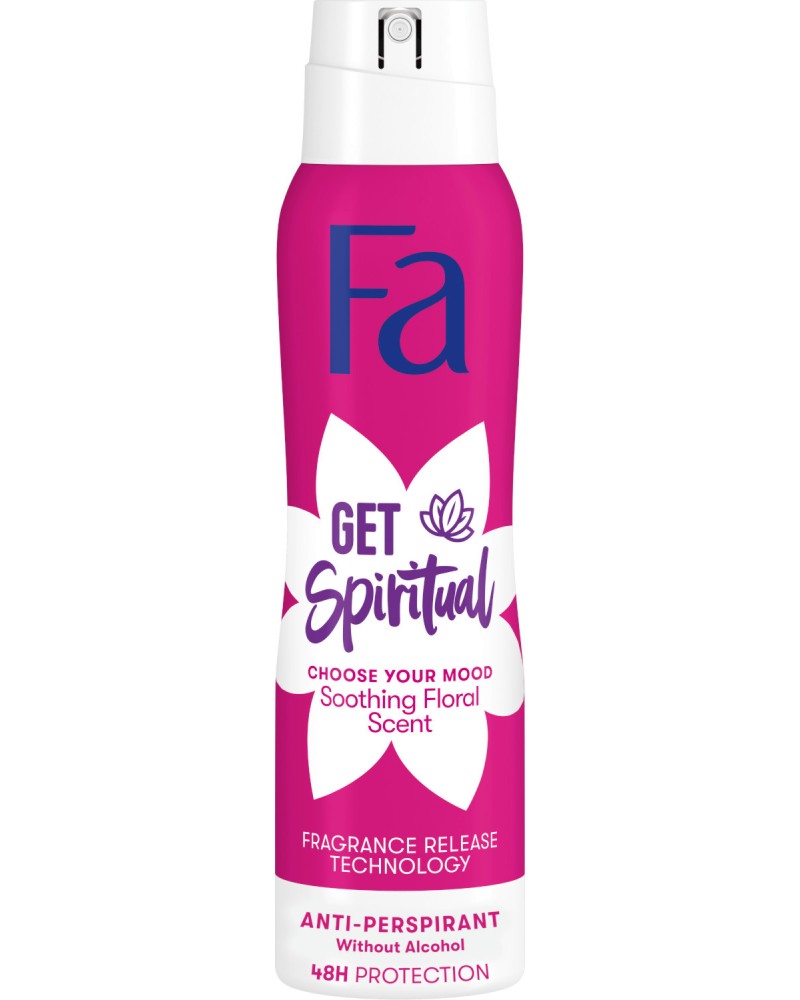 Fa Get Spiritual Anti-Perspirant Fa Get Spiritual Anti-Perspirant - Дезодорант за жени против изпотяване - дезодорант