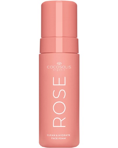 Cocosolis Rose Clean & Hydrate Face Foam -         - 