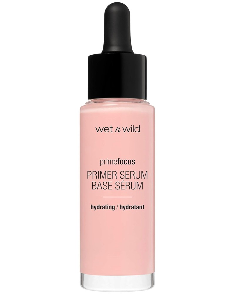 Wet'n'Wild Prime Focus Hydrating Primer Serum Wet'n'Wild Prime Focus Hydrating Primer Serum - Хидратираща серумна база за грим - продукт