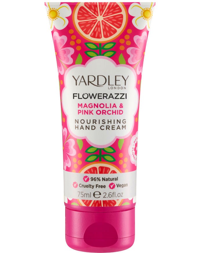 Yardley Flowerazzi Magnolia & Pink Orchid Hand Cream -           - 