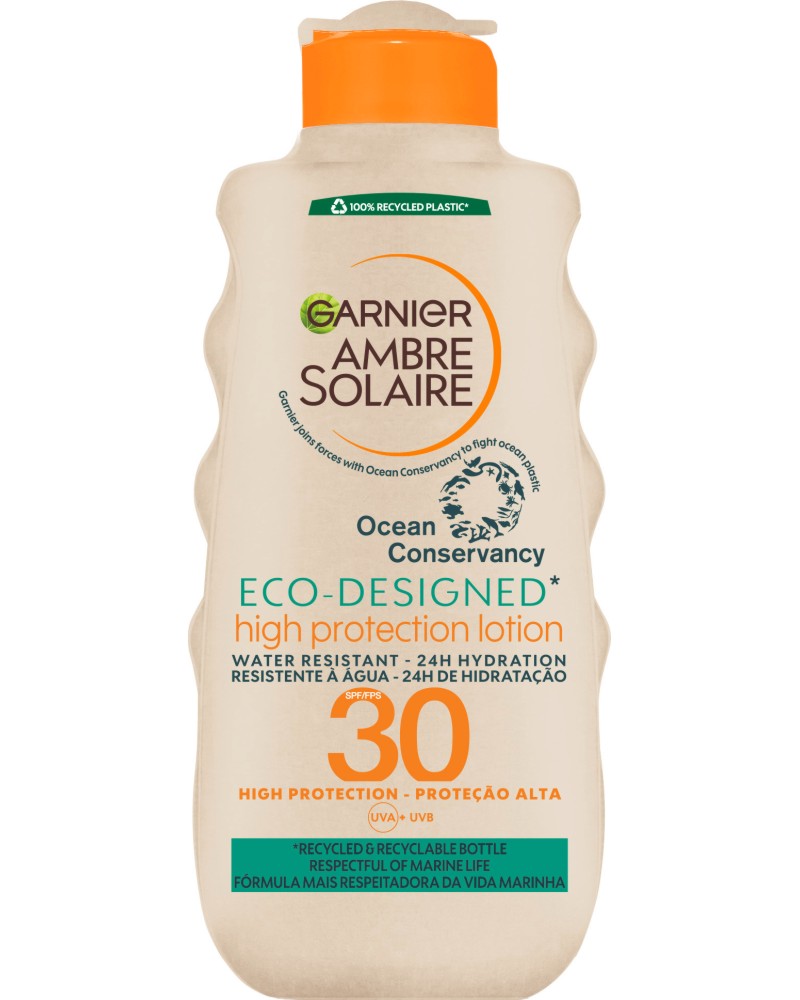 Garnier Ambre Solaire Eco-Designed Lotion SPF 30 -     Ambre Solaire - 