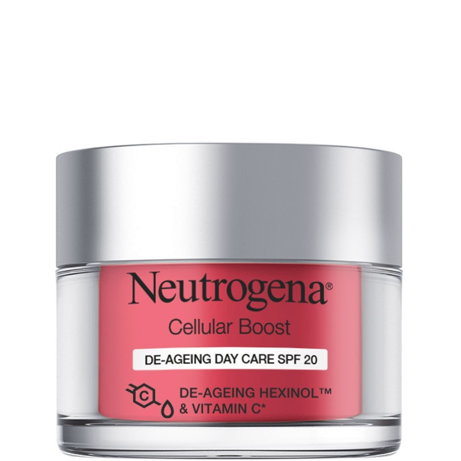 Neutrogena Cellular Boost De-Ageing Day Care SPF 20 - Дневен крем за лице против стареене - крем