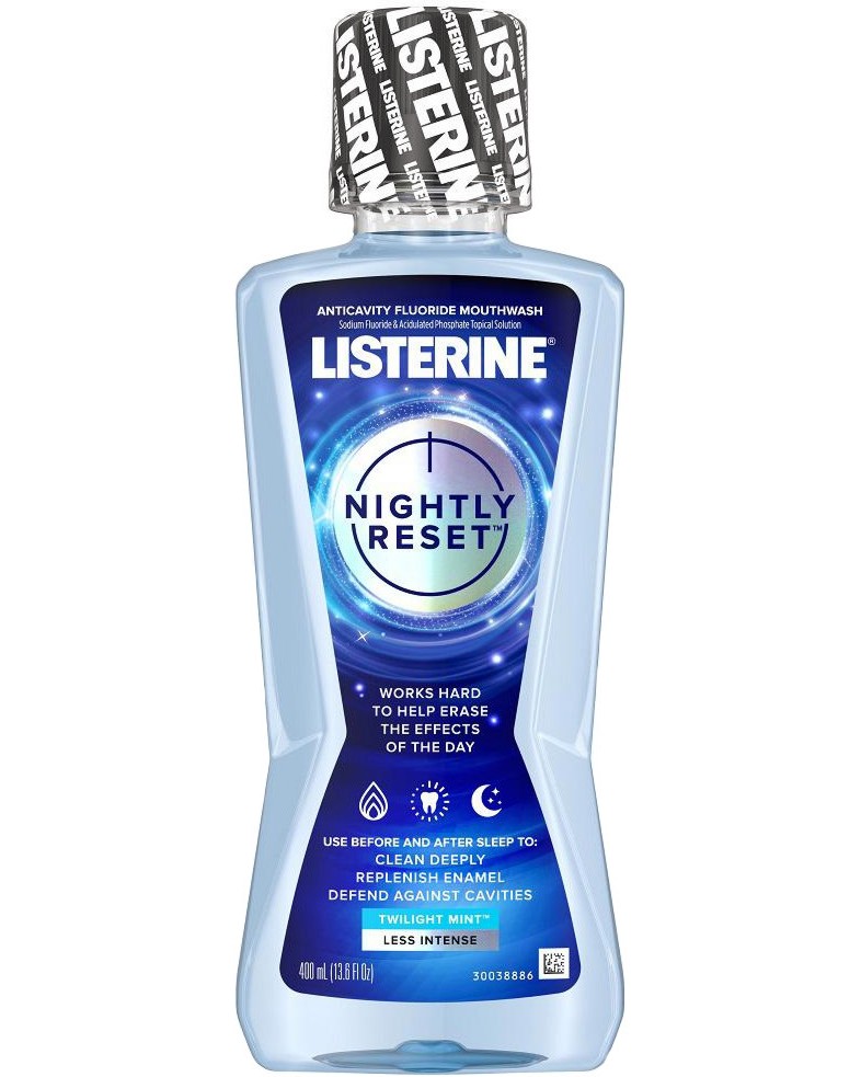 Listerine Nightly Reset Mouthwash -    - 