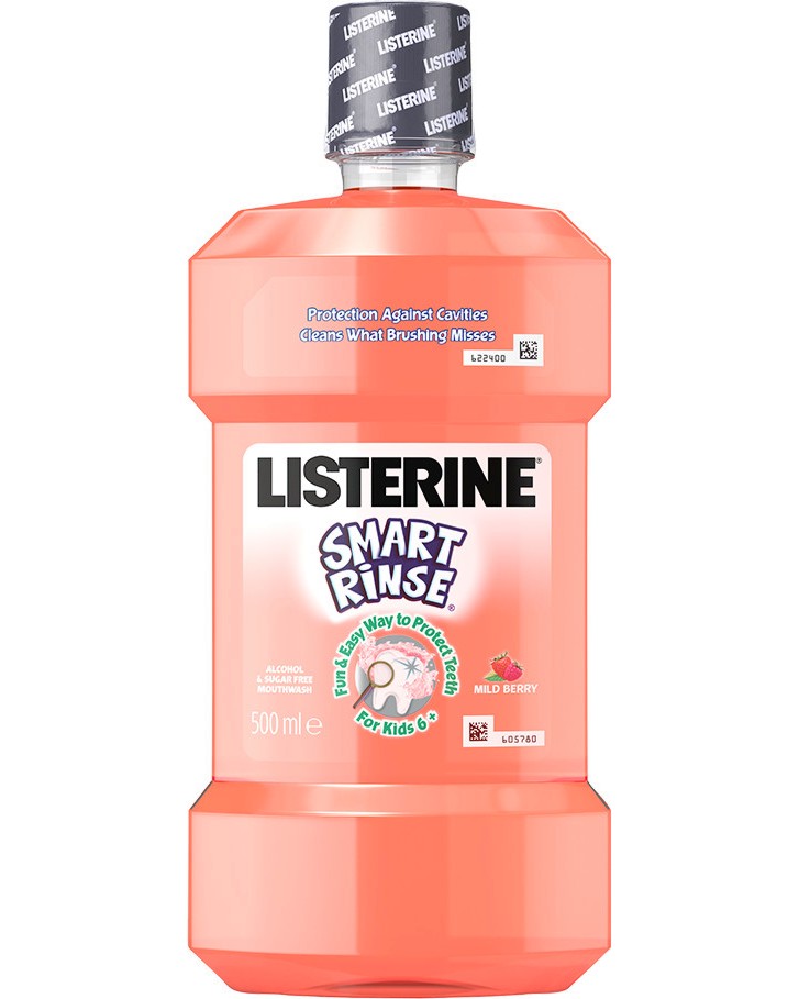 Listerine Smart Rinse Mouthwash 6+ -     - 