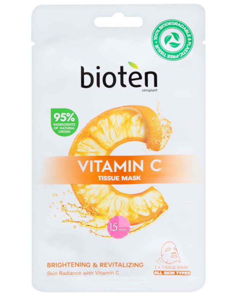 Bioten Vitamin C Brightening & Revitalizing Tissue Mask -        Bioten Vitamin C - 
