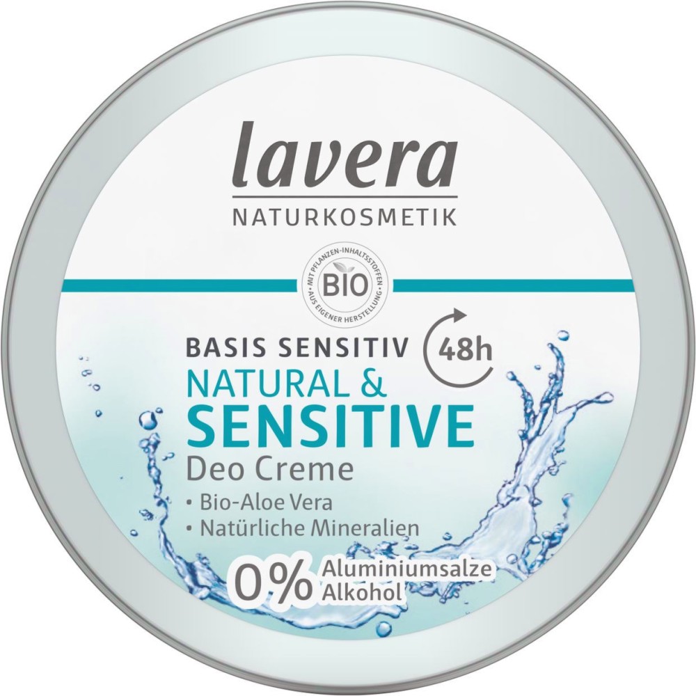 Lavera Basis Sensitiv Cream Deodorant -          - 