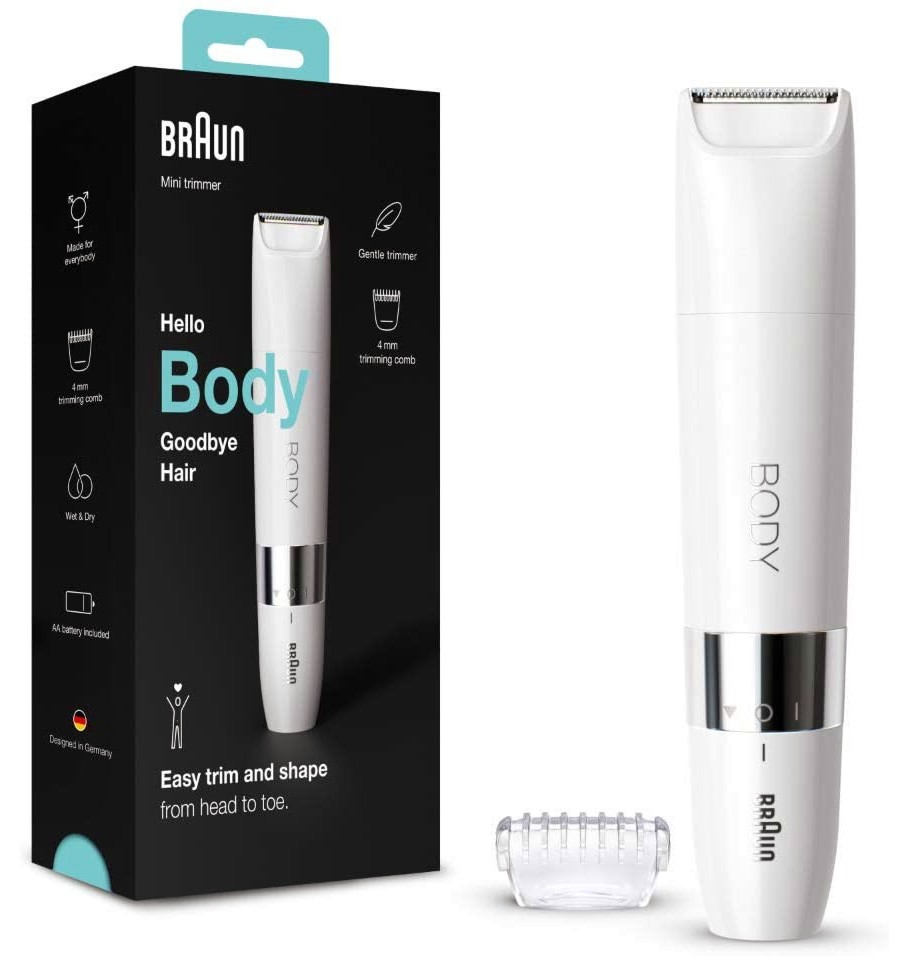 Braun Hello Body Good Bye Hair Mini Trimer BS1000 -         - 