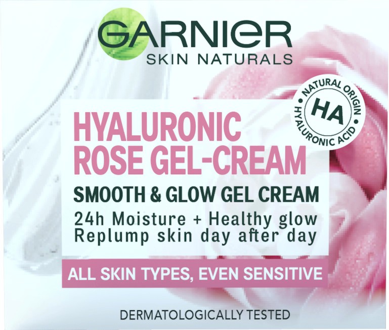 Garnier Hyaluronic Rose Gel-Cream -          - 