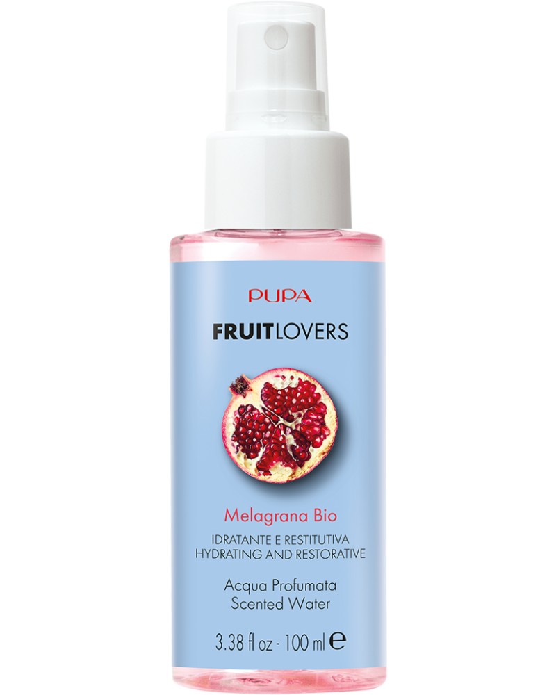 PUPA Milano Fruit Lovers Pomegranate Bio Scented Water -          Fruit Lovers - 