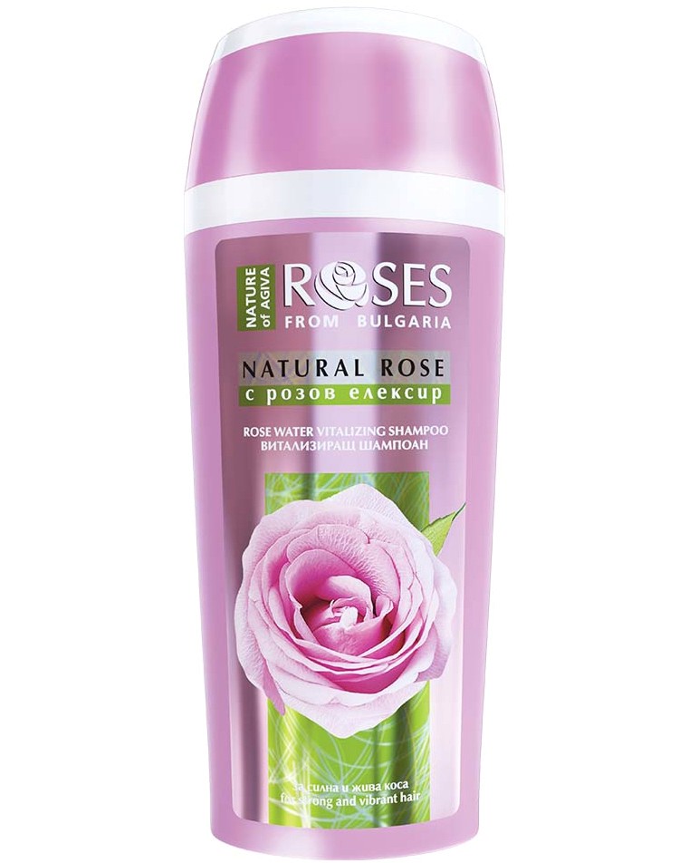 Nature of Agiva Rose Water Vitalizing Shampoo -     Roses - 