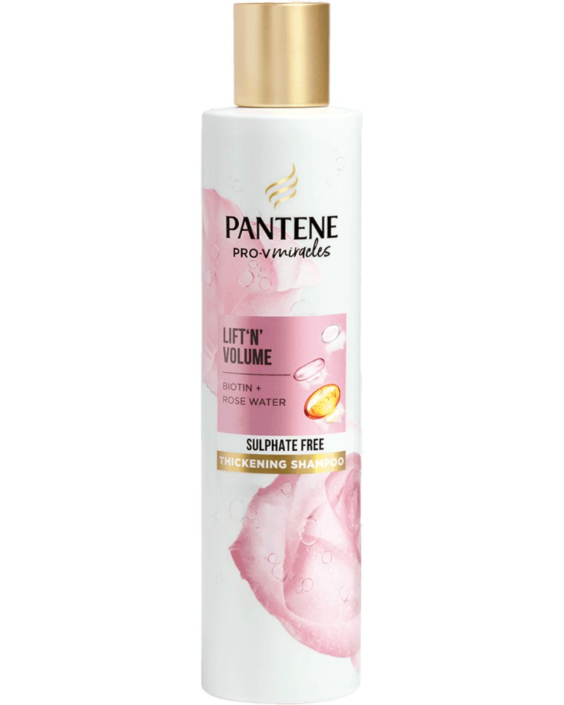 Pantene Pro-V Miracles Lift & Volume Sulfate Free Shampoo -           Pro-V Miracles - 