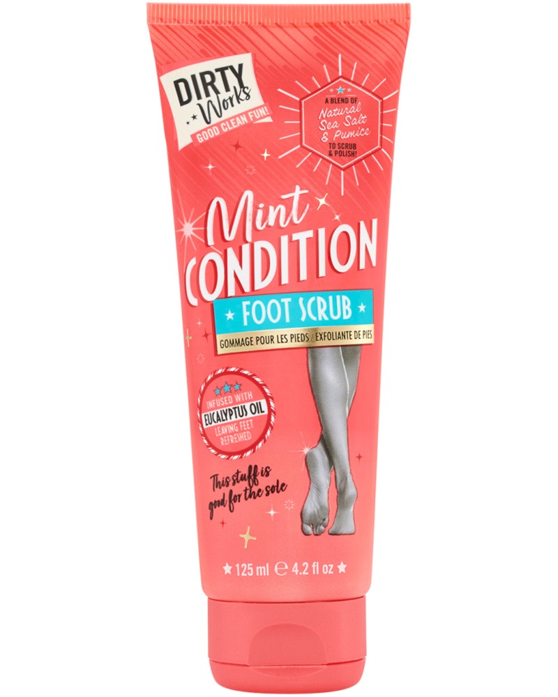 Dirty Works Mint Condition Foot Scrub -         - 