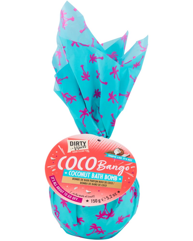 Dirty Works Coco-Bango Coconut Bath Bomb -        - 