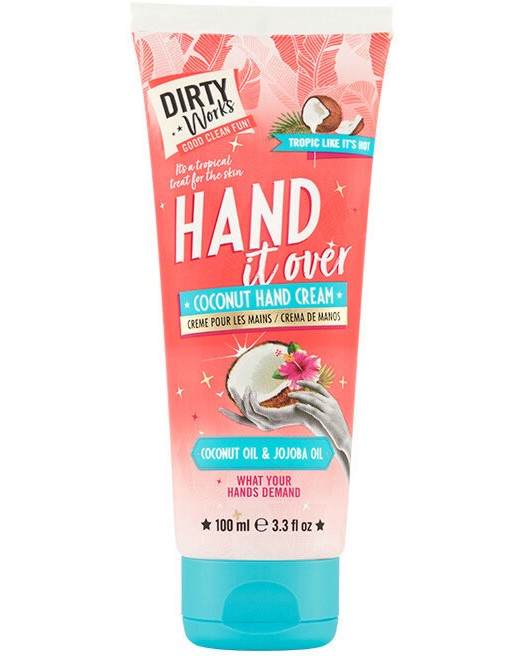 Dirty Works Hand It Over Coconut Hand Cream -       - 