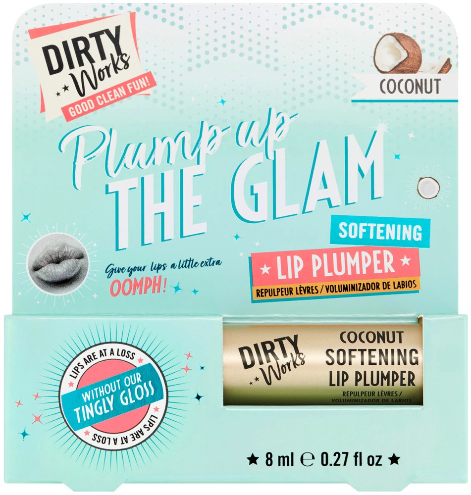 Dirty Works Plump Up The Glam Lip Plumper -     - 