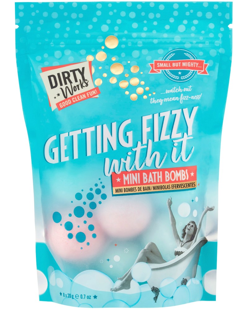 Dirty Works Getting Fizzy With It Mini Bath Bombs -     - 