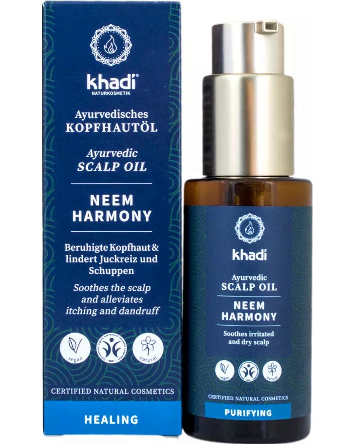 Khadi Neem Harmony Hair & Scalp Oil -           - 