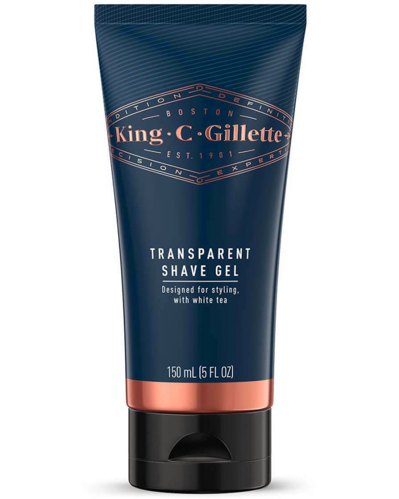 King C. Gillette Transparent Shave Gel -       King C. - 