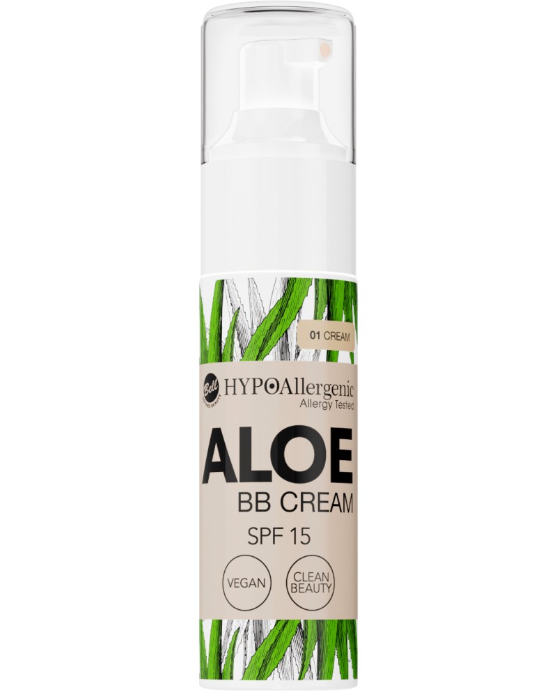 Bell HypoAllergenic Aloe BB Cream SPF 15 - BB      HypoAllergenic Aloe - 