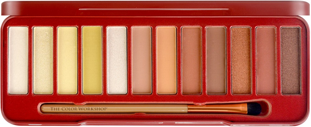 Markwins International Sunset Cali Eyeshadow Palette - ������� � 12 ����� ����� �� ��� - �����