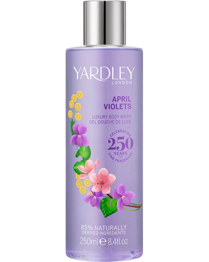 Yardley April Violets Luxury Body Wash -        April Violets -  