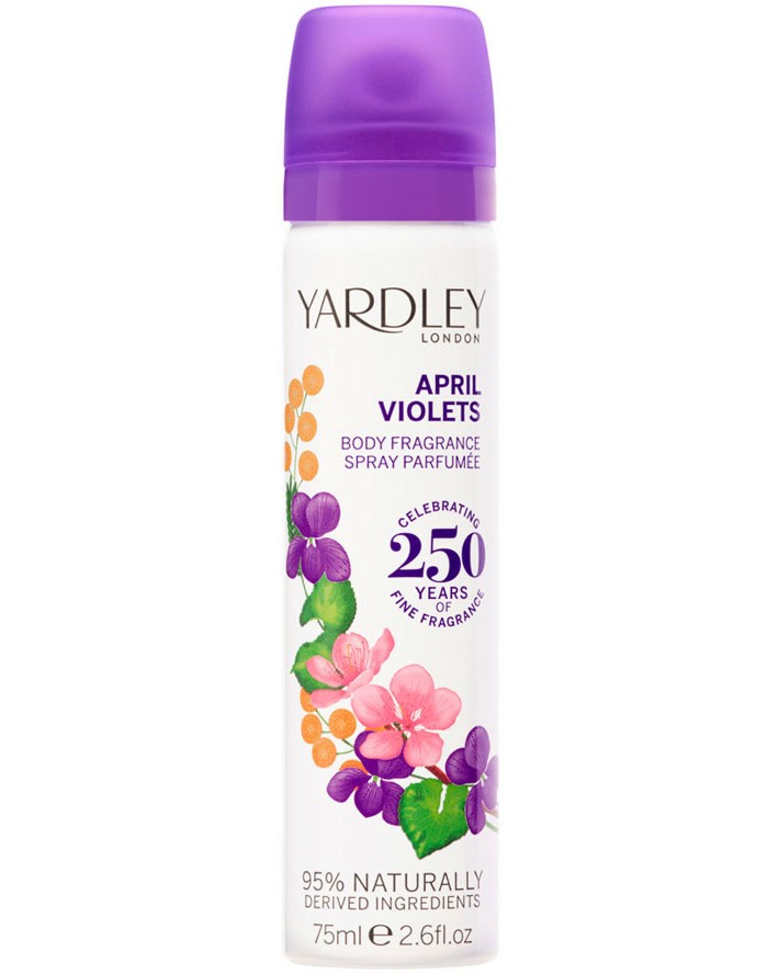 Yardley April Violets Body Spray -      "April Violets" - 