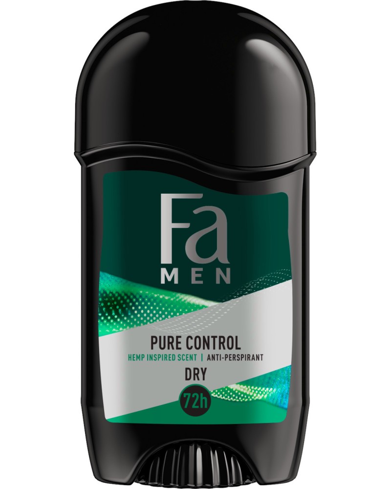 Fa Men Pure Control Anti-Perspirant Stick - Мъжки стик против изпотяване от серията Pure - дезодорант