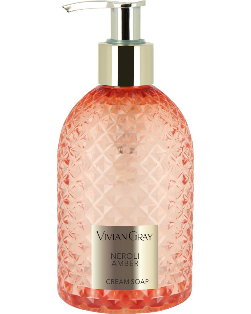 Vivian Gray Gemstone Neroli & Amber Cream Soap -           Gemstone - 