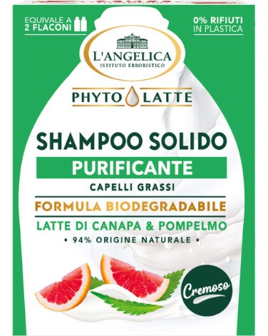 L'Angelica Phyto Latte Purifying Solid Shampoo -            Phyto Latte - 