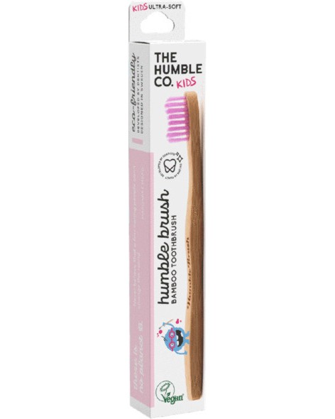 The Humble Co Kids Bamboo Toothbrush - Ultra Soft -      - 