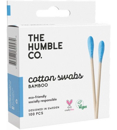 The Humble Co Bamboo Cotton Swabs -        100  - 