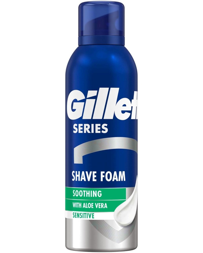 Gillette Series Sensitive Shave Foam -         Series - 