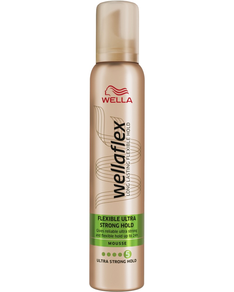 Wellaflex Flexible Ultra Strong Hold Mousse -        - 
