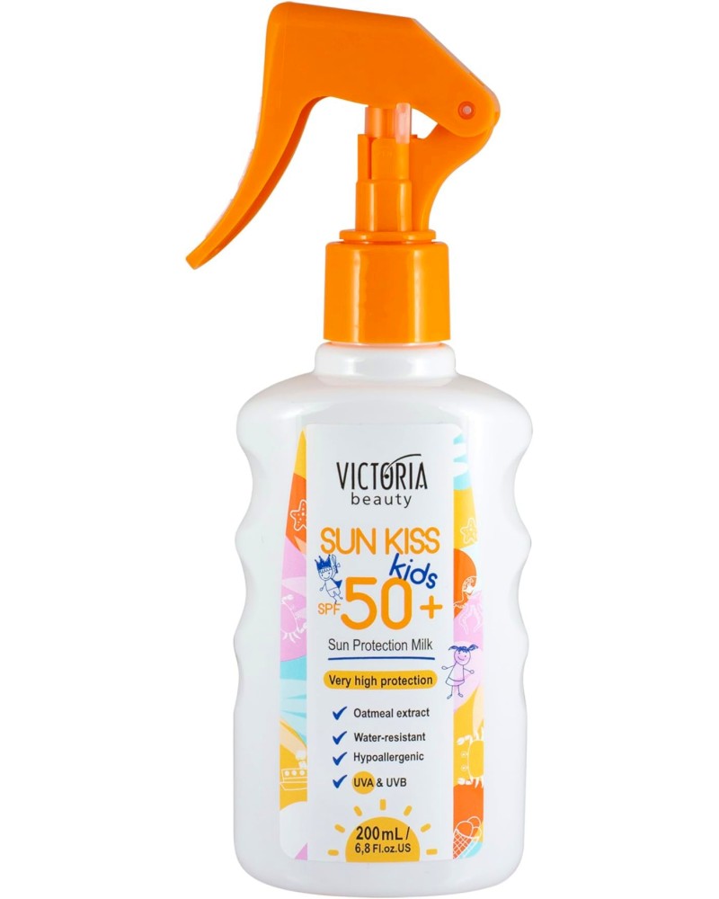 Victoria Beauty Kids Sun Kiss Milk SPF 50+ -        Sun Kiss -   