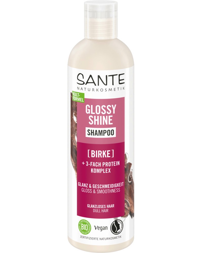 Sante Family Shine Shampoo Bio Birch Leaf & Plant-Based Proteins -    - 