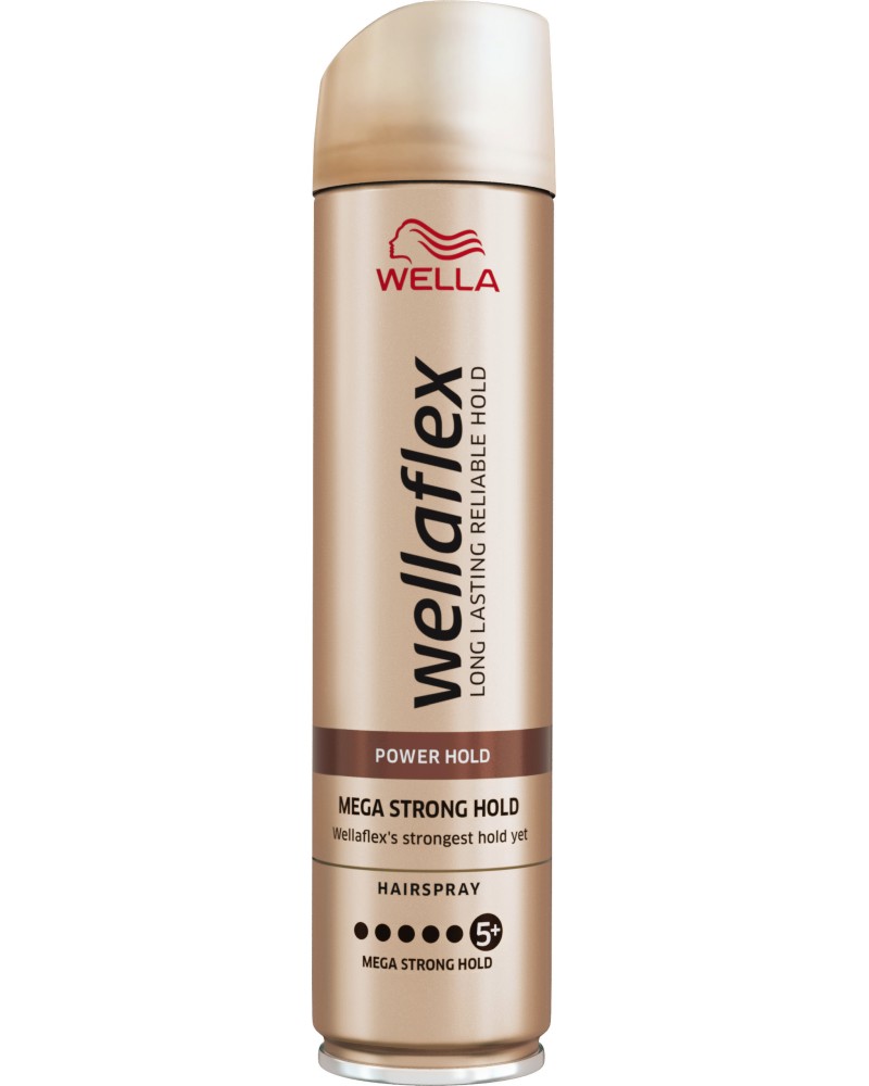 Wellaflex Mega Strong Hold Hairspray -        - 