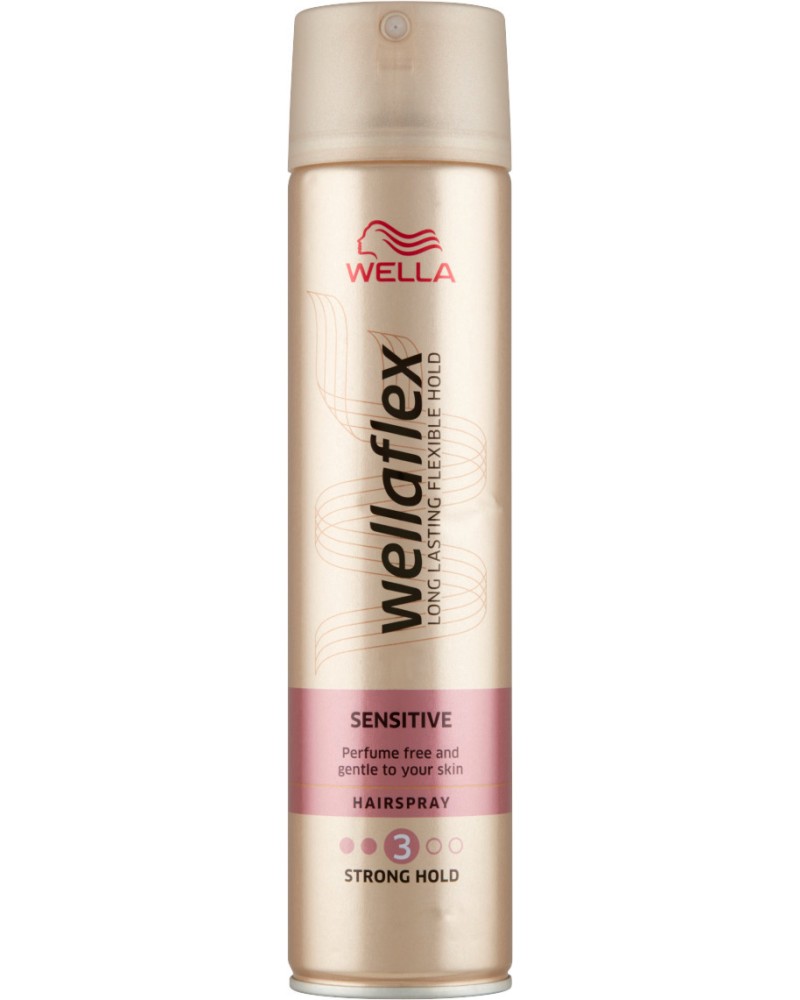 Wellaflex Sensitive Strong Hold Hairspray  -       - 