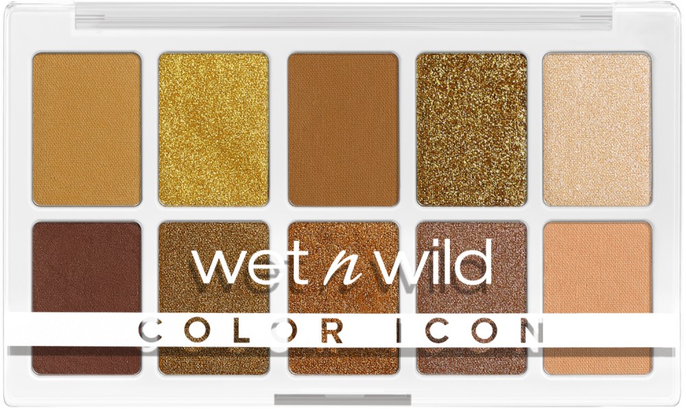Wet'n'Wild Color Icon Call Me Sunshine Palette Wet'n'Wild Color Icon Call Me Sunshine Palette - Палитра с 10 цвята сенки за очи от серията Color Icon - сенки