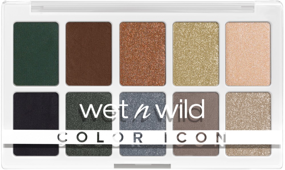 Wet'n'Wild Color Icon Lights Off Palette Wet'n'Wild Color Icon Lights Off Palette - Палитра с 10 цвята сенки за очи от серията Color Icon - сенки