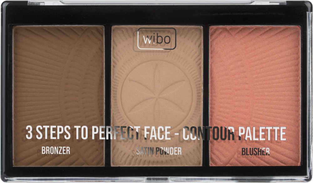 Wibo 3 Steps to Perfect Face Contour Palette -      - 