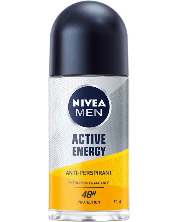 Nivea Men Active Energy Anti-Perspirant Roll-On -        Active Energy - 