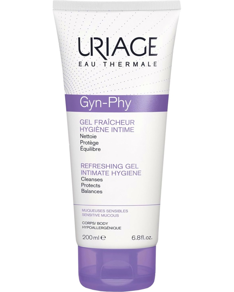 Uriage Gyn Phy Refreshing Intimate Gel Uriage Gyn Phy Refreshing Intimate Gel - Освежаващ интимен гел - гел